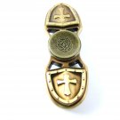 Fidget Finger Spinner Hand Focus Spin Steel EDC Bearing Stress ADHD ABS Toy Gift 02024-FSCROSSnnnD