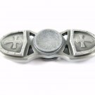 Fidget Finger Spinner Hand Focus Spin Steel EDC Bearing Stress ADHD ABS Toy Gift 02025-FSCROSSnnnS