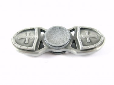 Fidget Finger Spinner Hand Focus Spin Steel EDC Bearing Stress ADHD ABS Toy Gift 02025-FSCROSSnnnS