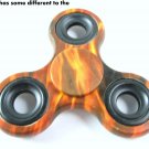 Fidget Finger Spinner Hand Focus Spin Steel EDC Bearing Stress ADHD ABS Toy Gift 02039-FSCOLORnBR