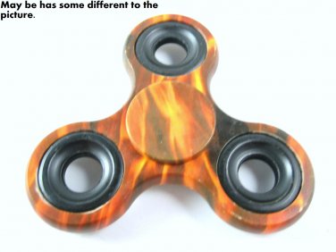 Fidget Finger Spinner Hand Focus Spin Steel EDC Bearing Stress ADHD ABS Toy Gift 02039-FSCOLORnBR