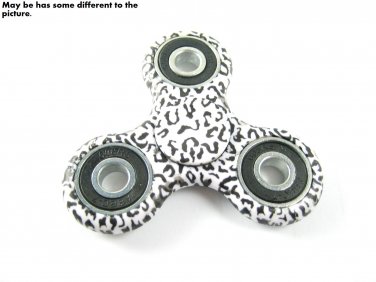 Fidget Finger Spinner Hand Focus Spin Steel EDC Bearing Stress ADHD ABS Toy Gift 02040-FSCOLORnB-W