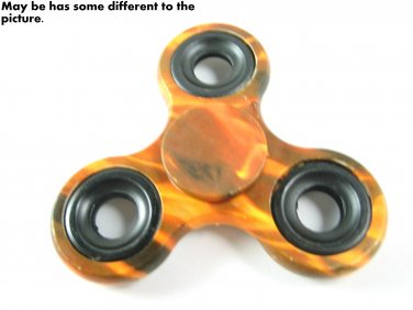 Fidget Finger Spinner Hand Focus Spin Steel EDC Bearing Stress ADHD ABS Toy Gift 02041-FSCOLORnLBR