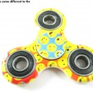 Fidget Finger Spinner Hand Focus Spin Steel EDC Bearing Stress ADHD ABS Toy Gift 02045-FSSMILEnnnG