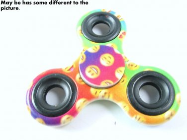 Fidget Finger Spinner Hand Focus Spin Steel EDC Bearing Stress ADHD ABS Toy Gift 02046-FSSMILEnnnP