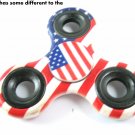 Fidget Finger Spinner Hand Focus Spin Steel EDC Bearing Stress ADHD ABS Toy Gift 02047-FSUSFLAGnn
