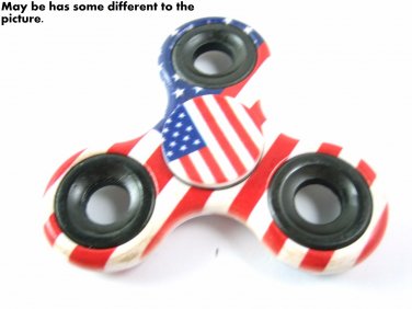 Fidget Finger Spinner Hand Focus Spin Steel EDC Bearing Stress ADHD ABS Toy Gift 02047-FSUSFLAGnn