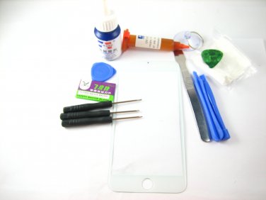 Front Glass Screen+Repair Tools Glue Set for APPLE Iphone 6 Plus~White 03705-MATSiP6PnnW-TG