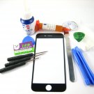 Front Glass Screen+Repair Tools Glue Set for APPLE Iphone 6~Black 03702-MATSiP6nnnB-TG