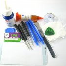 Front Glass Screen+Repair Tools Glue Set for Motorola Moto X XT1053~White 03707-MSTSMOTOXnW-TG