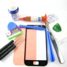 Front Glass Screen+Repair Tools Glue Set for Samsung Galaxy S i9000~Black 03665-MSTSi9000nB-TG