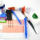 Front Glass Screen+Repair Tools Glue Set for Samsung Galaxy S i9000~White 03666-MSTSi9000nW-TG