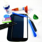 Front Glass Screen+Repair Tools Glue Set for Samsung Galaxy S3 i9300 i9305~Blue 03672-MSTSi9300nL-TG