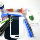 Front Glass Screen+Repair Tools Glue Set for Samsung Galaxy S3 mini i8190~White 03681-MSTSi8190nW-TG