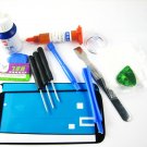 Front Glass Screen+Repair Tools Glue Set for Samsung Galaxy s4 i9500 i9505~Black 03676-MSTSi9500nB-T