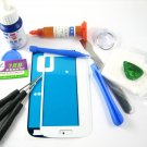 Front Glass Screen+Repair Tools Glue Set for Samsung Galaxy S4 mini i9190~White 03683-MSTSi9190nW-TG