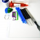 Front Glass Screen+Repair Tools Glue Set for Samsung Galaxy S6 SM-G920~White 04202-MSTSG920nnW-TG