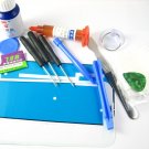 Front Glass Screen+Repair Tools+Glue for Samsung Galaxy Note 2 n7100 n7105~White 03687-MSTSN7100nW-T