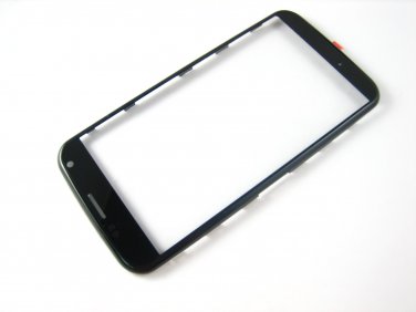 Front Glass(no LCD Display Touch Screen)+Frame for Motorola Moto X XT1052~Black 03589-MMTSMOTOXFnnnB