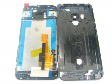 Full LCD Display+Back Battery Cover+Frame For HTC One M9~Black 05063-MHCLONEM9nnnB