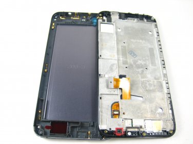 Full LCD Display+Back Battery Cover+Frame For Huawei Ascend G7~Black 04277-MLCLG7nnnnnnnB