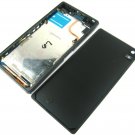 Full LCD Display+Back Battery Cover+Frame For Sony Xperia Z2 D6502~Black 03598-MECLXperiaZ2B