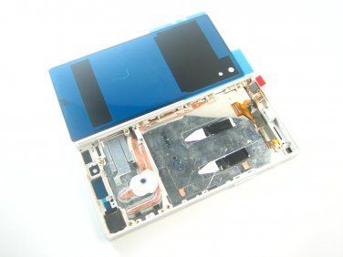Full LCD Display+Back Battery Cover+Frame For Sony Xperia Z5 E6603~White 05178-MECLXperiaZ5W