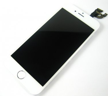 Full LCD Display+Touch Screen Digitizer+Flex+Camera For IPhone 6~White 03813-MALFIP6FCnnnnW