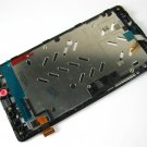 Full LCD Display+Touch Screen Digitizer+Frame For Huawei Ascend G700~Black 03976-MILFG700FnnnnB
