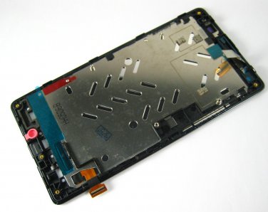Full LCD Display+Touch Screen Digitizer+Frame For Huawei Ascend G700~Black 03976-MILFG700FnnnnB