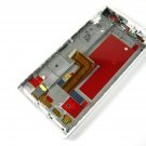 Full LCD Display+Touch Screen Digitizer+Frame For Huawei Ascend P7~White 04028-MILFP7FnnnnnnW