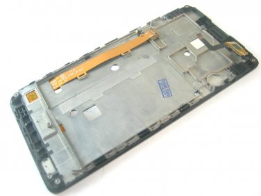 Full LCD Display+Touch Screen Digitizer+Frame For Lenovo A6000~Black 05385-MnLFA6000Fnnnn