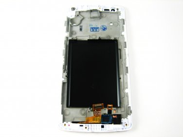 Full LCD Display+Touch Screen Digitizer+Frame For LG G3 S D722~White 04026-MLLFD722FnnnnW