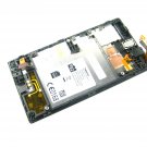 Full LCD Display+Touch Screen Digitizer+Frame For Nokia Lumia 520~Black 04006-MNLFN520Fnnnnn