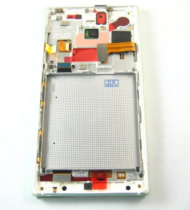 Full LCD Display+Touch Screen Digitizer+Frame For Nokia Lumia 830~White 04627-MNLFN830FnnnnW