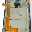 Full LCD Display+Touch Screen+Frame FOR Huawei Ascend W1 W1-U00~Black 03873-MILFW1U00FnnnB