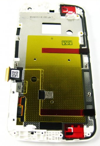 Full LCD Display+Touch Screen+Frame FOR Moto G2 XT1063 XT1064 XT1068~White 03586-MMLFMOTOG2FnnW