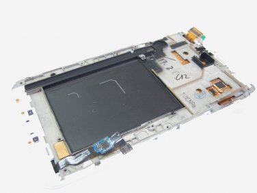 Full LCD Display+Touch Screen+Frame FOR Samsung Galaxy Note N7000 I9220~White 02633-MSLFI9220FnnnW