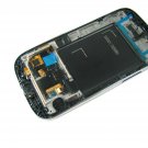 Full LCD Display+Touch Screen+Frame FOR Samsung Galaxy S3 i9301 Neo~White 04177-MSLFi9301FnnnW