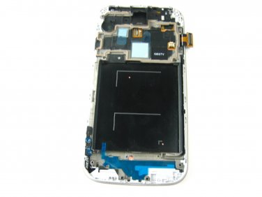 Full LCD Display+Touch Screen+Frame FOR Samsung Galaxy S4 GT-i9507~White 04106-MSLFi9507FnnnW