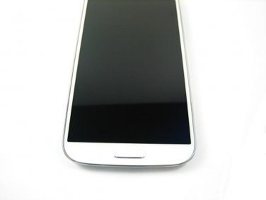 Full LCD Display+Touch Screen+Frame FOR Samsung Galaxy S4 IV i9500~White 02967-MSLFi9500FnnnW