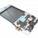 Full LCD Display+Touch Screen+Frame FOR Samsung Galaxy S4 IV i9505~White 03147-MSLFi9505FnnnW