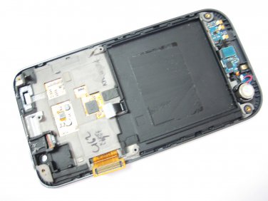 Full LCD Display+Touch Screen+Frame FOR Samsung i9001 i9000 Galaxy S~White 02550-MSLFI9000FnnnW