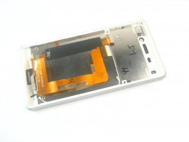Full LCD Display+Touch Screen+Frame FOR Sony Xperia M4 Aqua E2303~White 04937-MELFXperiaM4FnW