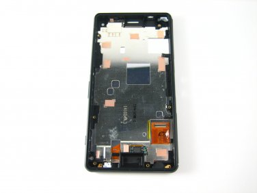 Full LCD Display+Touch Screen+Frame FOR Sony Xperia Z3 Compact Mini~Black 03618-MELFXperZ3CFnnB