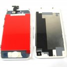 NEW LCD Display+Touch Screen+Home Button+Back Cover For IPhone 4S~White 04569-MACLIP4SLBHBnnnW
