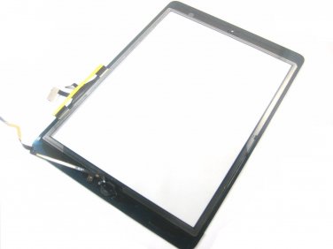 Touch Screen Digitizer+Home Button Flex Cable for iPad 5 / Air 1~Black 05597-MATSiPad5FCnnB
