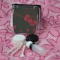 Black Hello Kitty Contact Travel/Home Lense Case