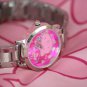 Hot Pink Dial Face Hello Kitty Quartz Watch