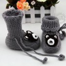 Breath Free Baby Girl/Boy hand-knit shoe BS04 High quality Yarn